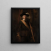 The Standard Bearer Floris Soop 1604-1657 - Rembrandt van Rijn — framed artwork on a wall