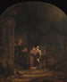 The Visitation - Rembrandt van Rijn — artwork view