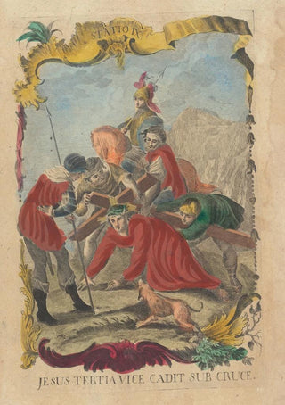 Remondini family - Jesus Tertia Vice Cadit Sub Cruce.webp