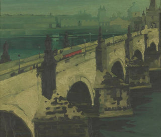 Charles Bridge in Prague - René Leclercq — artwork view