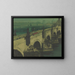 Charles Bridge in Prague - René Leclercq — framed artwork on a wall