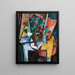 Composition - René Paresce — framed artwork on a wall