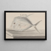 Natural History of Saint-Domingue Pl073 - René de Rabi — framed artwork on a wall