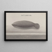 Natural History of Saint-Domingue Pl116 - René de Rabi — framed artwork on a wall