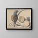 Natural History of Saint-Domingue Pl. 183 - René de Rabi — framed artwork on a wall