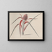 Natural History of Saint-Domingue Pl184 - René de Rabi — framed artwork on a wall