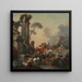 Repos au puits - François Boucher — framed artwork on a wall
