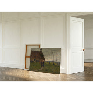 Reproduction Après l'Office - Henri Le Sidaner