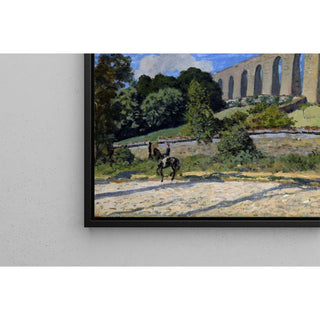 Reproduction Aqueduc de Marly - Alfred Sisley