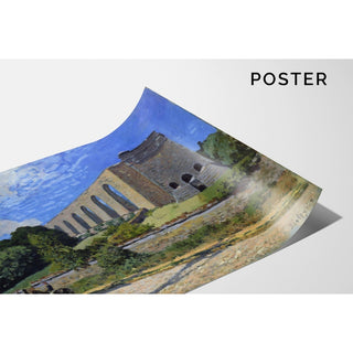 Reproduction Aqueduc de Marly - Alfred Sisley
