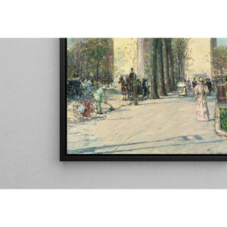 Reproduction Arche de Washington, printemps - Childe Hassam