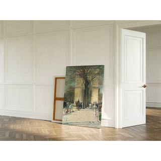 Reproduction Arche de Washington, printemps - Childe Hassam