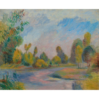 Reproduction Au Bord de la Rivière - Pierre-Auguste Renoir