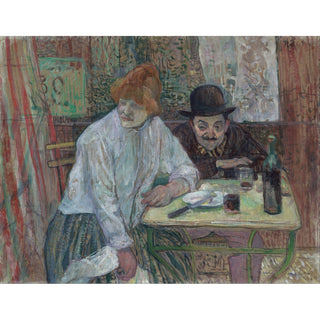 Reproduction Au Café La Mie - Henri de Toulouse-Lautrec