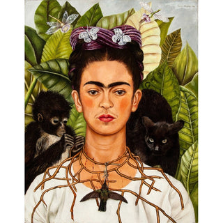 Reproduction Autoportrait avec un collier d'épines - Frida Kahlo