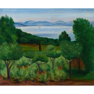 Reproduction Baie de Saint-Tropez - Moïse Kisling