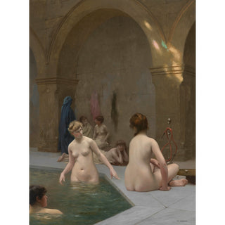 Reproduction Baigneuses - Jean-Léon Gérôme