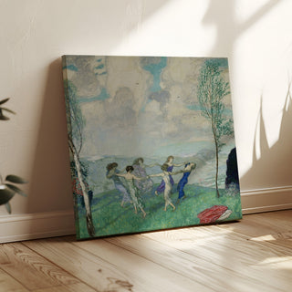 Reproduction Cercle dansant - Franz von Stuck