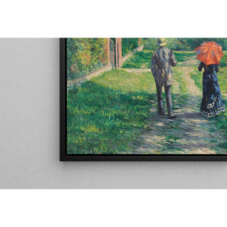Reproduction Chemin Montant - Gustave Caillebotte