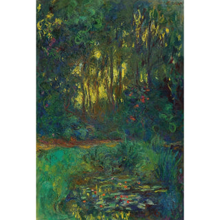 Reproduction Coin du bassin aux nymphéas - Claude Monet
