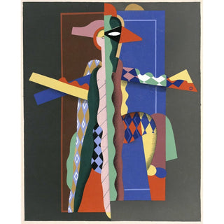 Reproduction Collection Décors et Couleurs, Pl. 13 - Georges Valmier