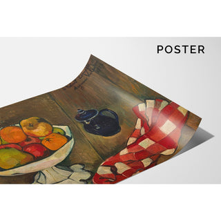 Reproduction Compotier de fruits, pot et serviette - Suzanne Valadon