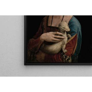 Reproduction Dame à l'hermine Portrait de Cecilia Gallerani - Léonard de Vinci