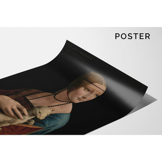 Reproduction Dame à l'hermine Portrait de Cecilia Gallerani - Léonard de Vinci
