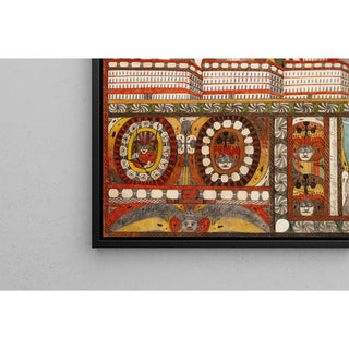 Reproduction Die Furchtbare Riesen-Brunst, Deer Riesen-Stadt, Mutter-Kohrn, Ost-Wand-Hall - Adolf Wölfli