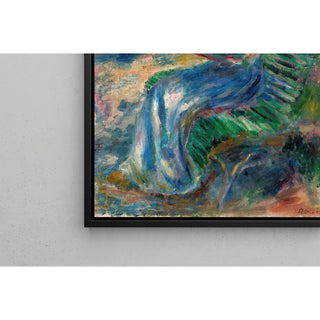 Reproduction Femme Lisant sur un Banc - Pierre-Auguste Renoir