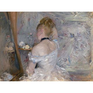 Reproduction Femme à sa toilette - Berthe Morisot