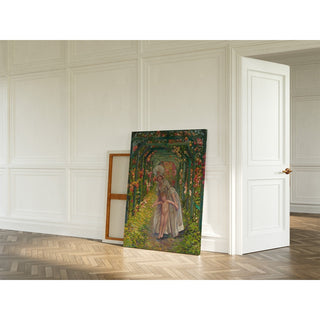 Reproduction Femme avec un garçon nu - été - Leon Kamir-Kaufmann