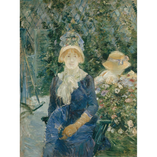 Reproduction Femme dans le jardin - Berthe Morisot