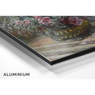 Reproduction Fleurs dans un Pot Roses et Brouillard - Claude Monet