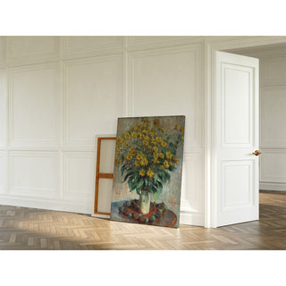 Reproduction Fleurs de topinambour - Claude Monet