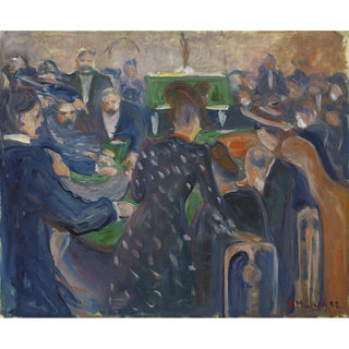 Reproduction Joueurs à Monte-Carlo - Edvard Munch