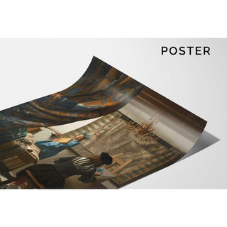 Reproduction L'art de la peinture - Johannes Vermeer