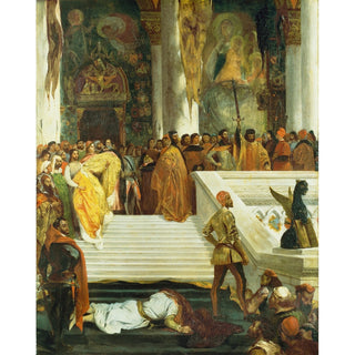 Reproduction L'exécution du doge Marino Faliero - Eugène Delacroix