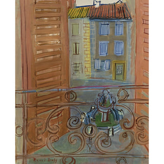 Reproduction La Fontaine à Aspet - Raoul Dufy