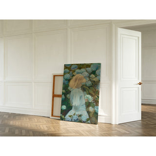 Reproduction La Petite Fille aux Hortensias - Jacques-Émile Blanche