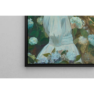 Reproduction La Petite Fille aux Hortensias - Jacques-Émile Blanche