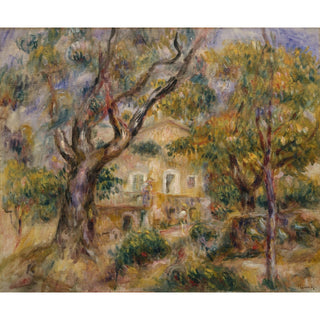 Reproduction La ferme des Collettes, Cagnes - Pierre-Auguste Renoir