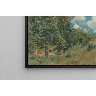 Reproduction La route de Versailles à Saint-Germain - Alfred Sisley