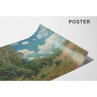 Reproduction La route de Versailles à Saint-Germain - Alfred Sisley