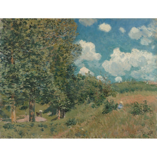Reproduction La route de Versailles à Saint-Germain - Alfred Sisley