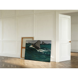 Reproduction La vague verte - Claude Monet