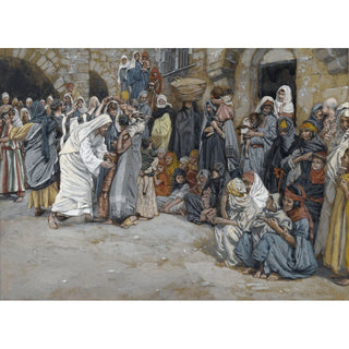 Reproduction Laissez les petits enfants venir à moi - James Tissot