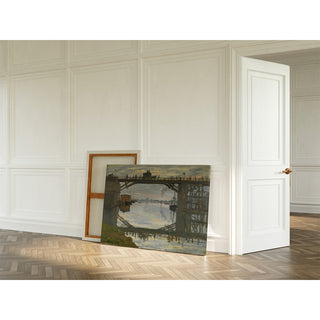 Reproduction Le Pont de bois - Claude Monet