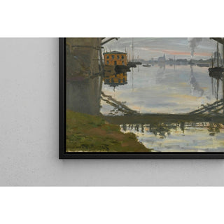 Reproduction Le Pont de bois - Claude Monet