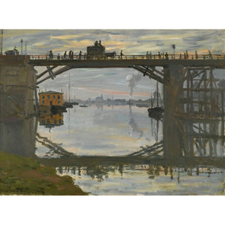 Reproduction Le Pont de bois - Claude Monet
